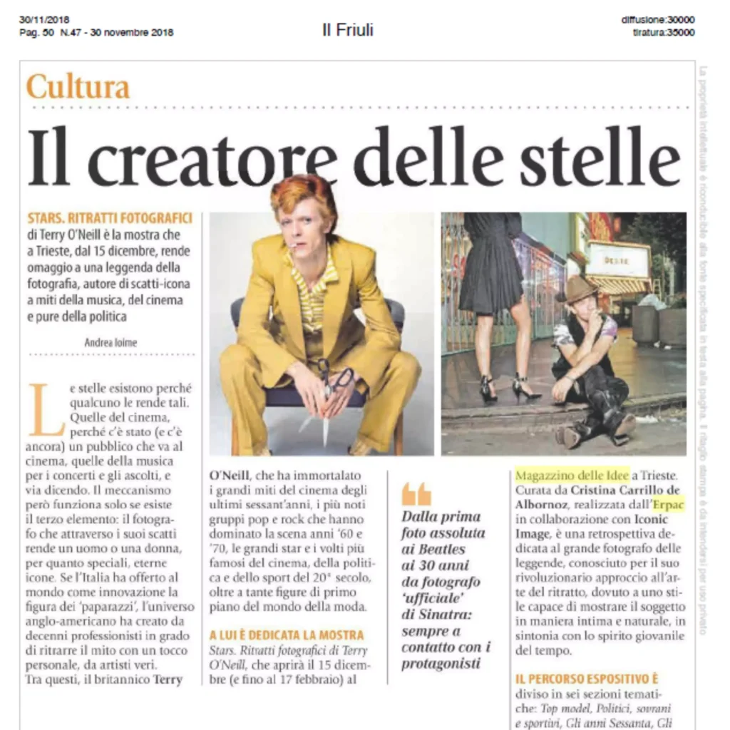 Creatore delle stelle articolo il Friuli