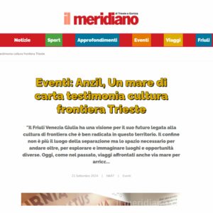 Un mare di carta. Articolo de Il Meridiano