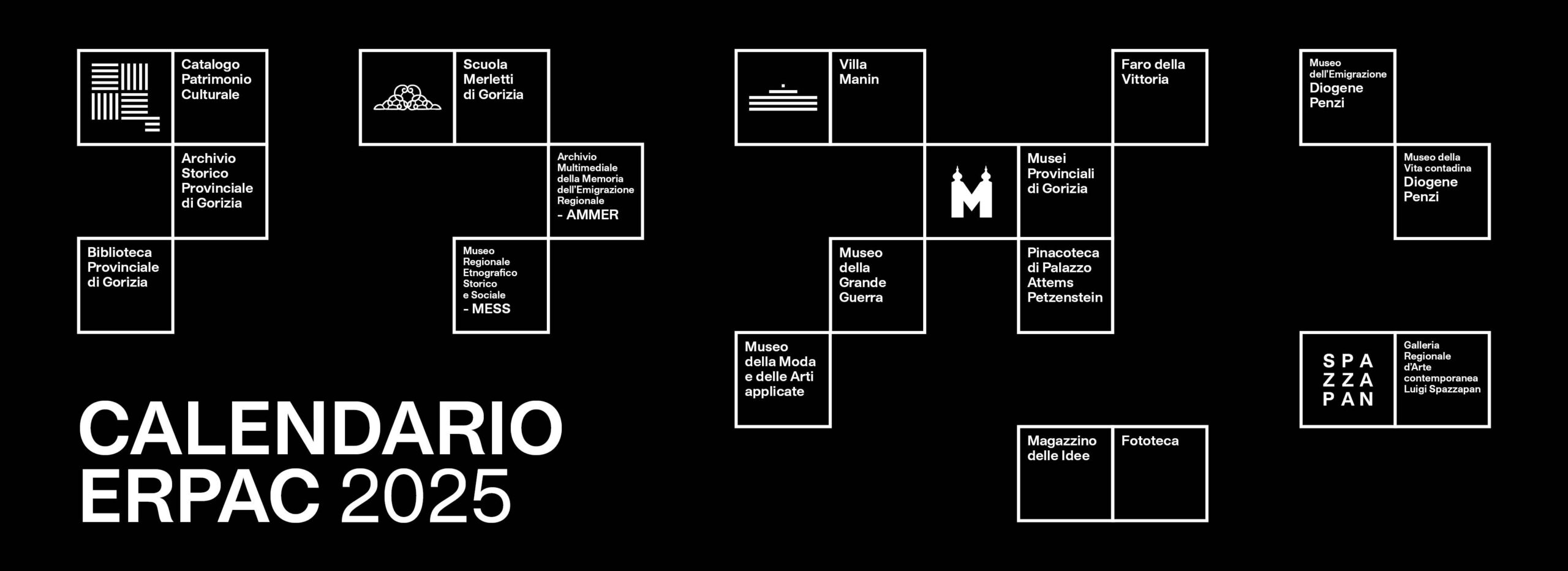Calendario eventi ERPAC 2025
