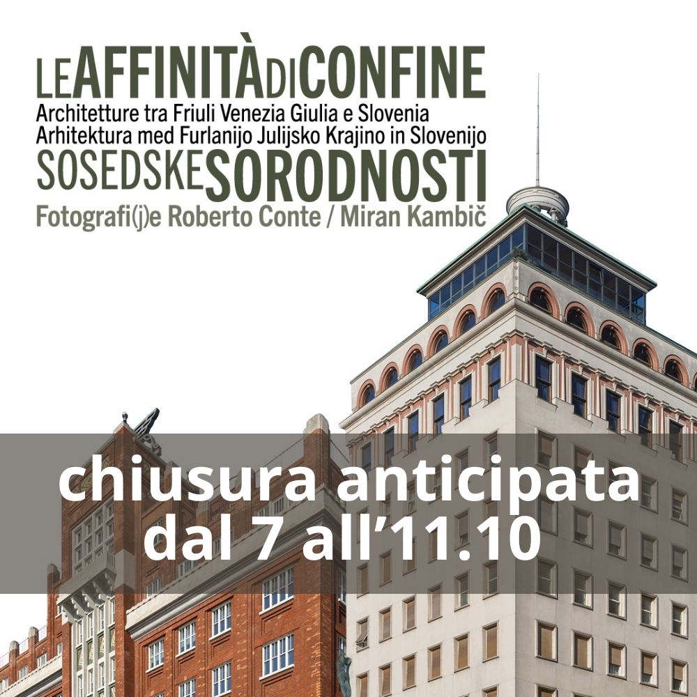 Le affinità di confine chiusura anticipata 07-11.10.2025