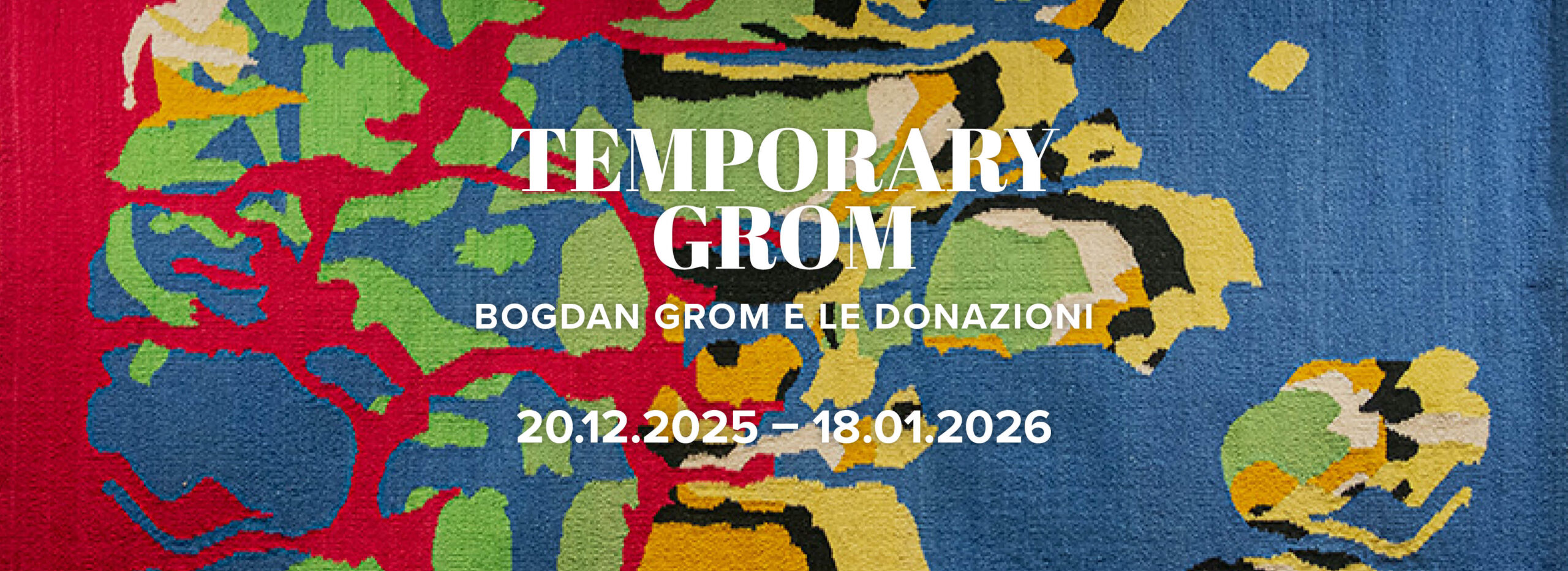 Temporary Grom al Magazzino delle idee di Trieste dal 20.12.2025 al 18.01.2026